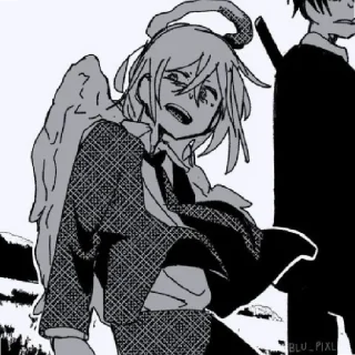 Стикер Angel Demon || Chainsaw men - 0