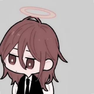 Стикер Angel Demon || Chainsaw men - 3