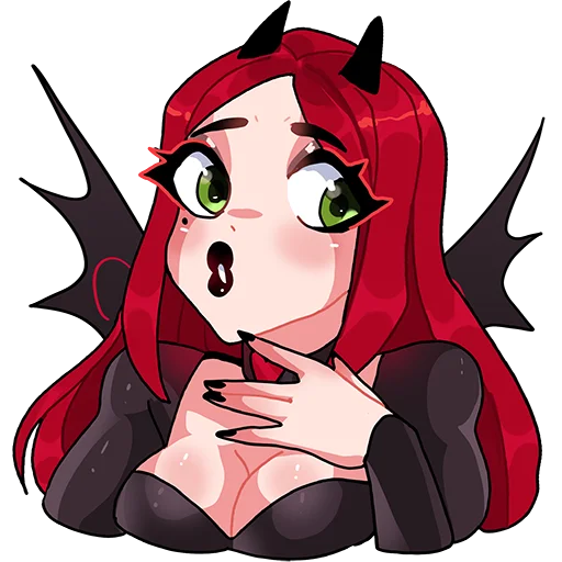 Sticker Angel & Demon @ASMR_KittyKlaw - 4