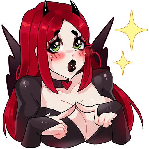 Sticker Angel & Demon @ASMR_KittyKlaw - 3