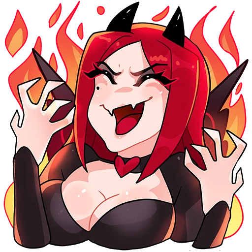 Sticker Angel & Demon @ASMR_KittyKlaw - 2