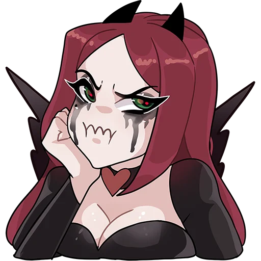 Sticker Angel & Demon @ASMR_KittyKlaw - 1