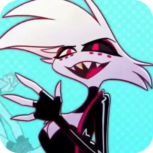 Стикер AngelDustHazbinHotelStickers - 1