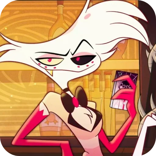 Стикер AngelDustHazbinHotelStickers - 1