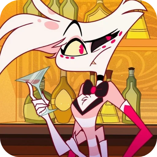 Стикер AngelDustHazbinHotelStickers - 1