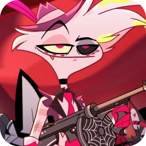 Sticker AngelDustHazbinHotelStickers - 1