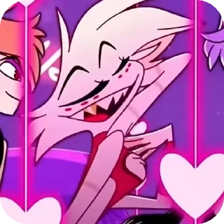 Sticker Angel Dust • @HazbinHotelStickers - 11