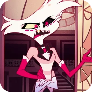 Sticker Angel Dust • @HazbinHotelStickers - 4