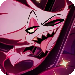 Sticker Angel Dust • @HazbinHotelStickers - 1