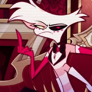 Стикер ➳ ᴀɴɢᴇʟ ᴅᴜsᴛ ♡ | ᵇʸ @HazbinHotelstickersandarts - 4