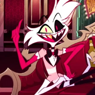 Стикер ➳ ᴀɴɢᴇʟ ᴅᴜsᴛ ♡ | ᵇʸ @HazbinHotelstickersandarts - 1