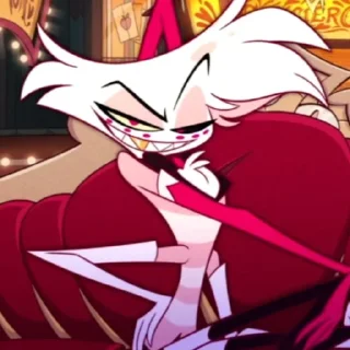 Стикер ➳ ᴀɴɢᴇʟ ᴅᴜsᴛ ♡ | ᵇʸ @HazbinHotelstickersandarts - 8