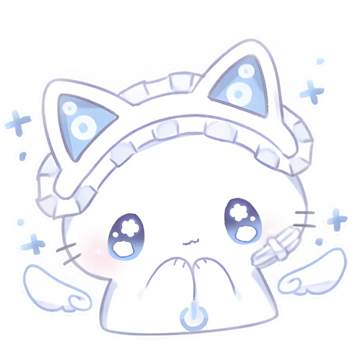 Sticker Angel_Cat_Nyasticks - 1
