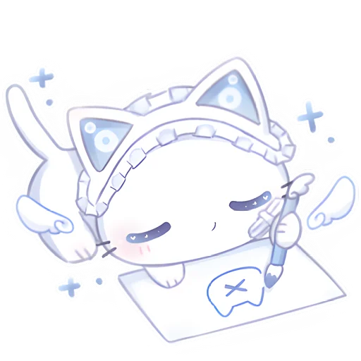Sticker Angel_Cat_Nyasticks - 1