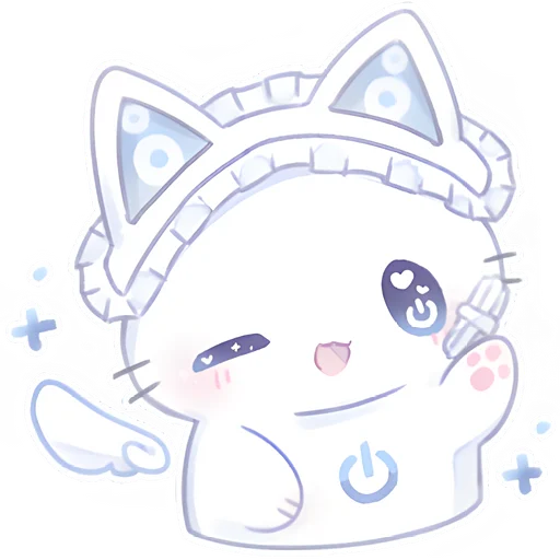 Sticker Angel_Cat_Nyasticks - 1