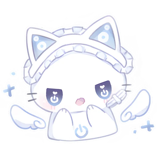 Sticker Angel_Cat_Nyasticks - 1