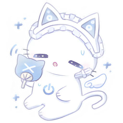 Sticker Angel_Cat_Nyasticks - 1