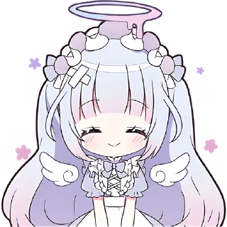 Sticker Плакса-ангел @Nyasticks - 10