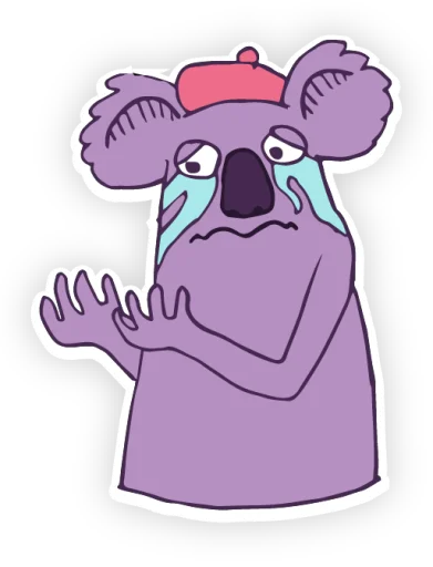 Sticker AngelaTheKoala - 1