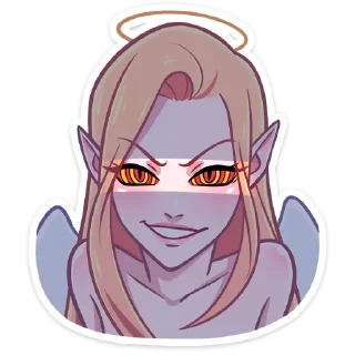 Sticker Ангелица @Nyasticks - 10