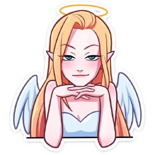 Sticker Ангелица @Nyasticks - 1
