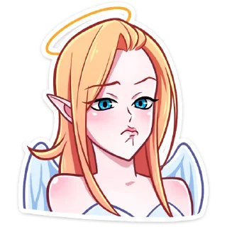Sticker Ангелица @Nyasticks - 9