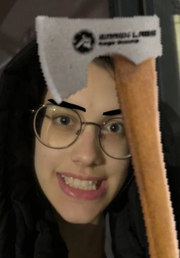 Стикер Ангелина лох :: @fStikBot - 8