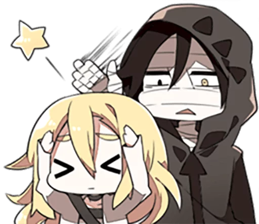 Стикер AngelsOfDeath - 1