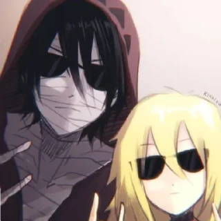 Стикер Ангел кровопролития @MoiStikiBot - 4