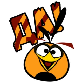 Sticker Angry Birds in Russia - 0