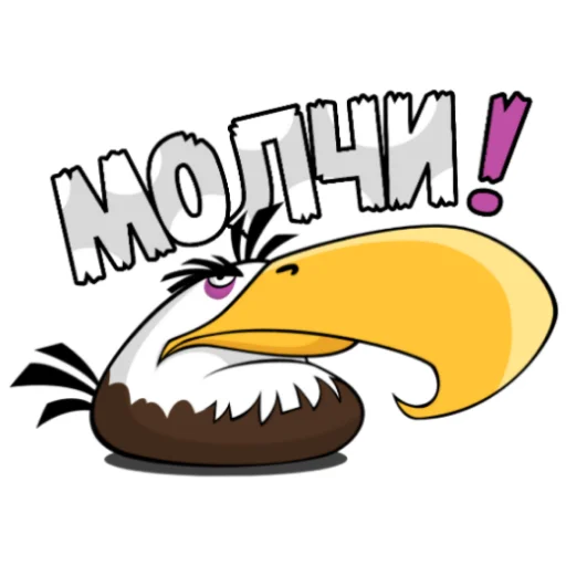 Sticker AngryBirdsInRussia - 1