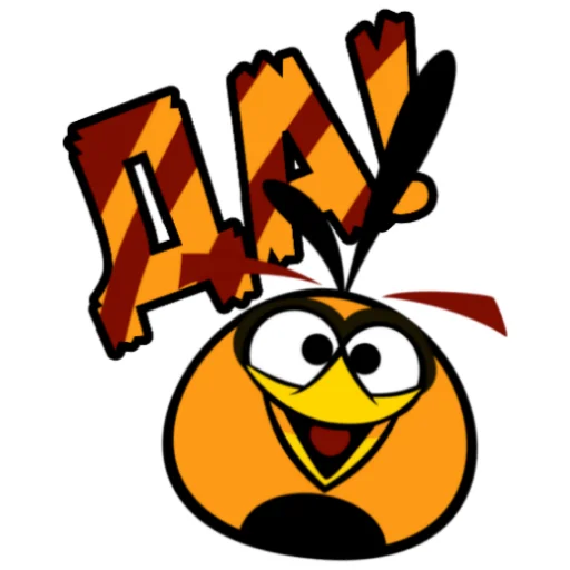 Sticker AngryBirdsInRussia - 1
