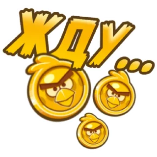 Sticker Angry Birds in Russia - 5