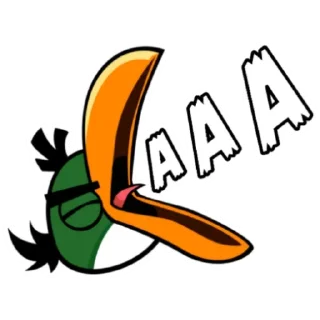 Sticker Angry Birds in Russia - 8