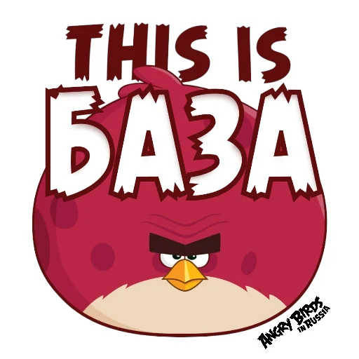 Стикер AngryBirdsPremium - 1