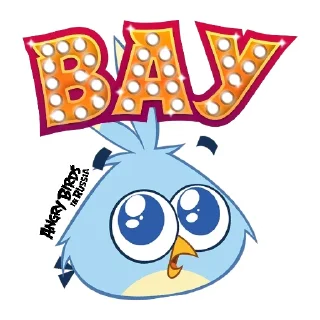 Sticker Angry Pack @angrybirdsinrussia - 8