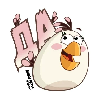 Sticker Angry Pack @angrybirdsinrussia - 5