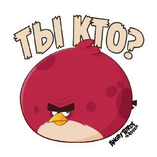 Sticker Angry Pack @angrybirdsinrussia - 11