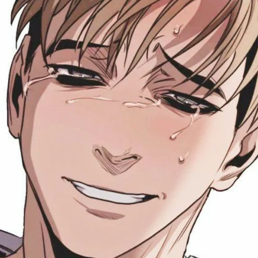 аниме человеческое лицо мультфильм