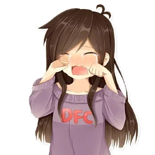 Стикер Nyafki - 10