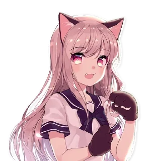 Стикер Nyafki - 11