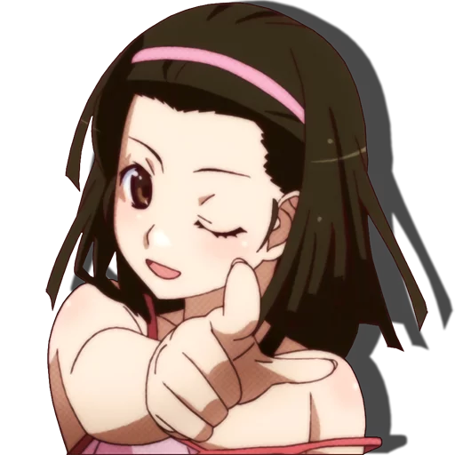 иллюстрация аниме эскиз