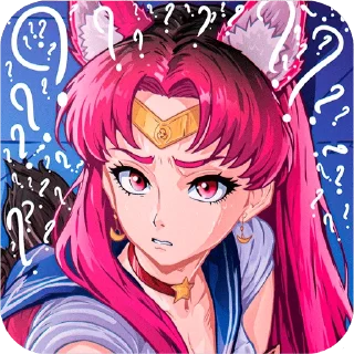 Sticker Ани-тян | ушла с анитупа - 4