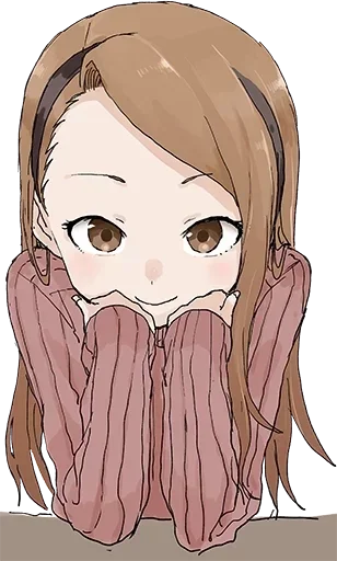 иллюстрация аниме эскиз