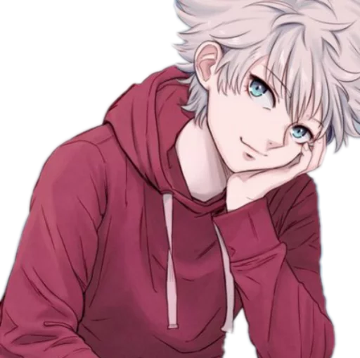 anime cartoon human face