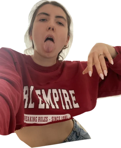 person human face clothing