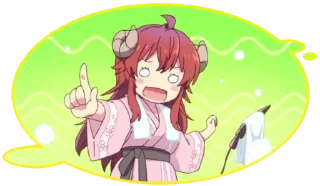 Sticker Шамико - @evangelioncik - 7