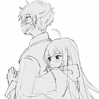 Sticker АнимеПак2 ЧАТ @AnimeObshcheniye - 5