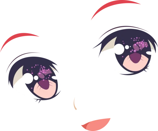 Sticker Anime Face @stickers_teleg_telegramstickeri - 4
