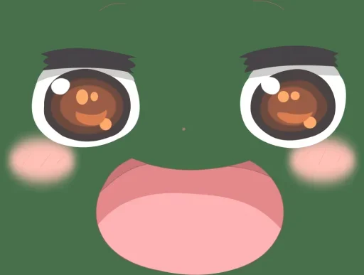 Sticker Anime Face @stickers_teleg_telegramstickeri - 3